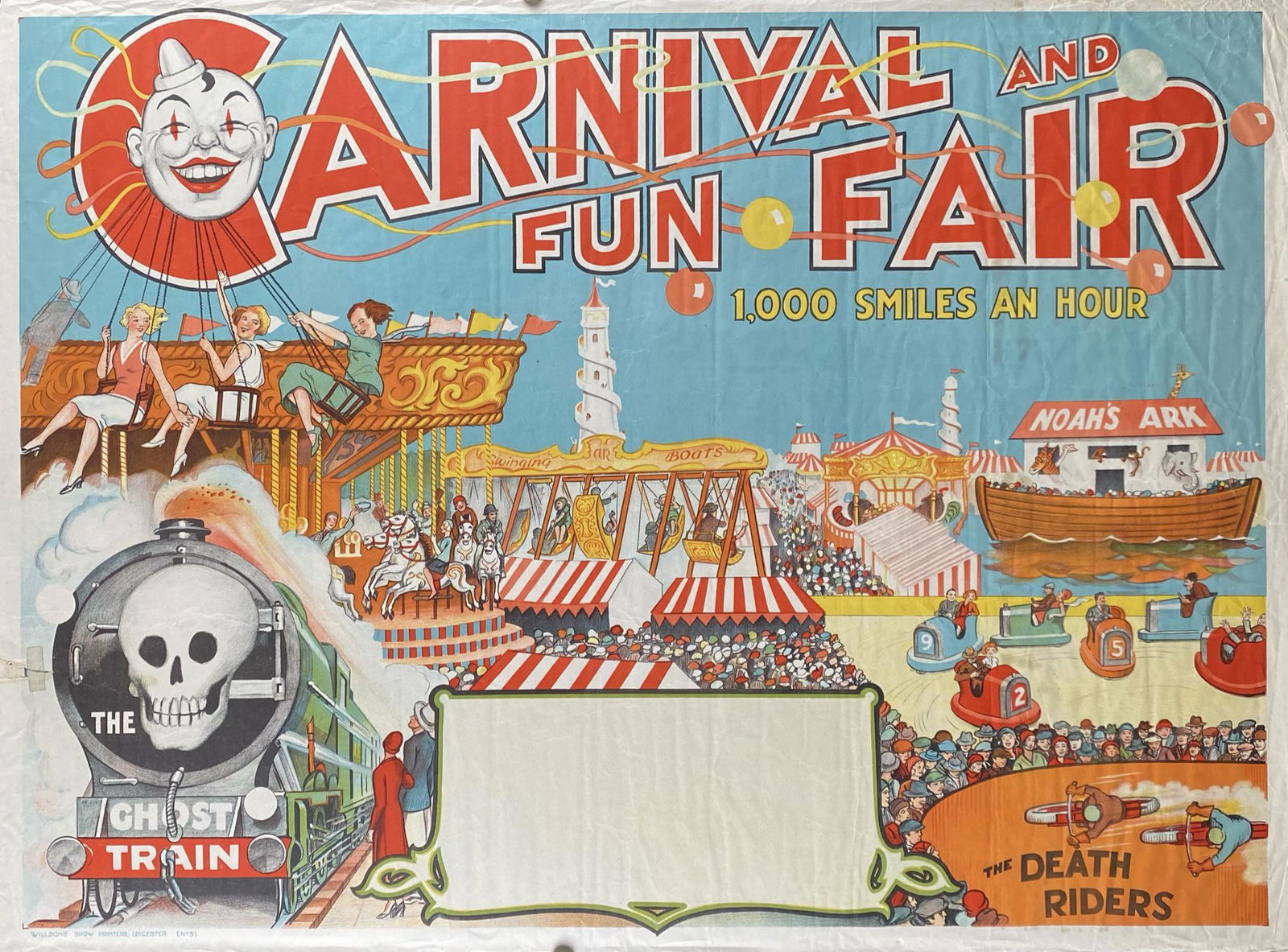 CARNIVAL AND FUN FAIR POSTER (1 of 1)