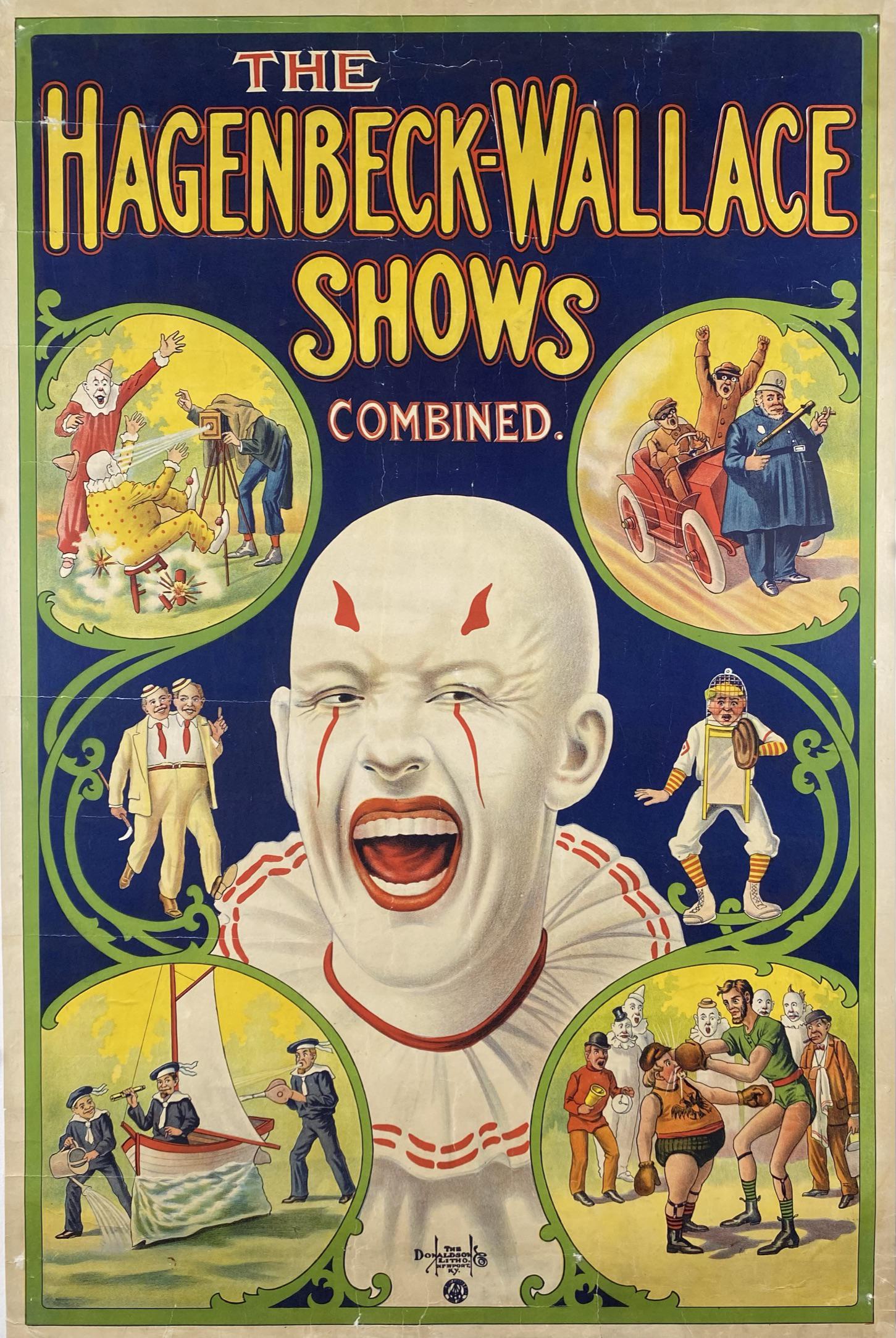 HAGENBECK-WALLACE CIRCUS POSTER (1 of 1)