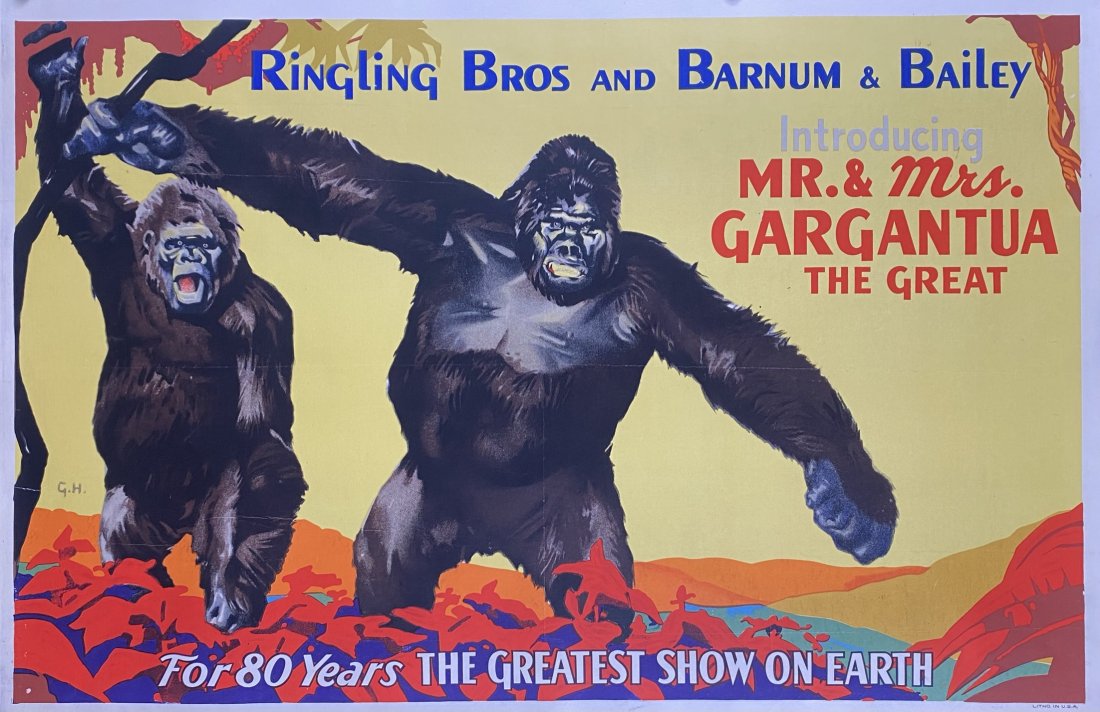 RINGLING BROS. AND BARNUM & BAILEY CIRCUS POSTER (1 of 2)
