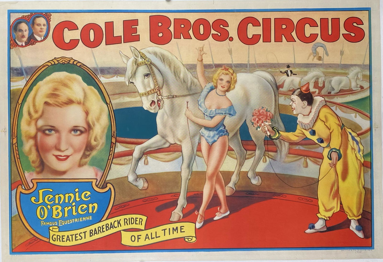 COLE BROS. CIRCUS POSTER (1 of 1)