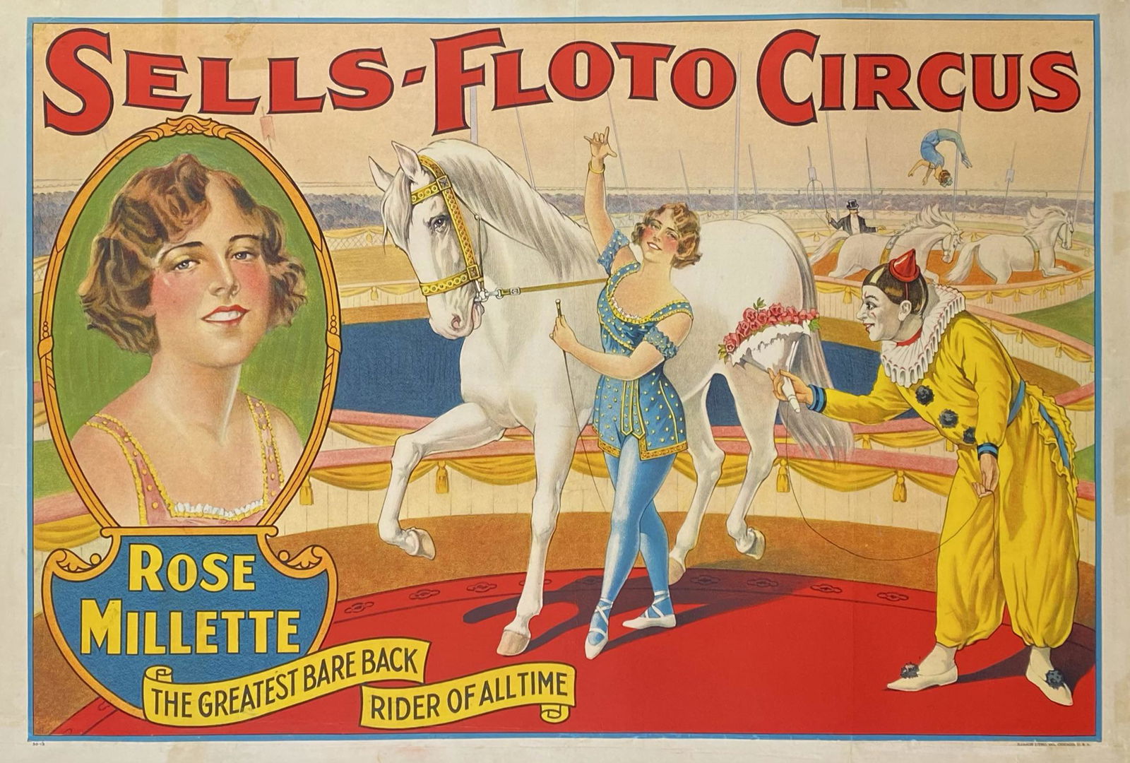 SELLS-FLOTO CIRCUS POSTER (1 of 1)