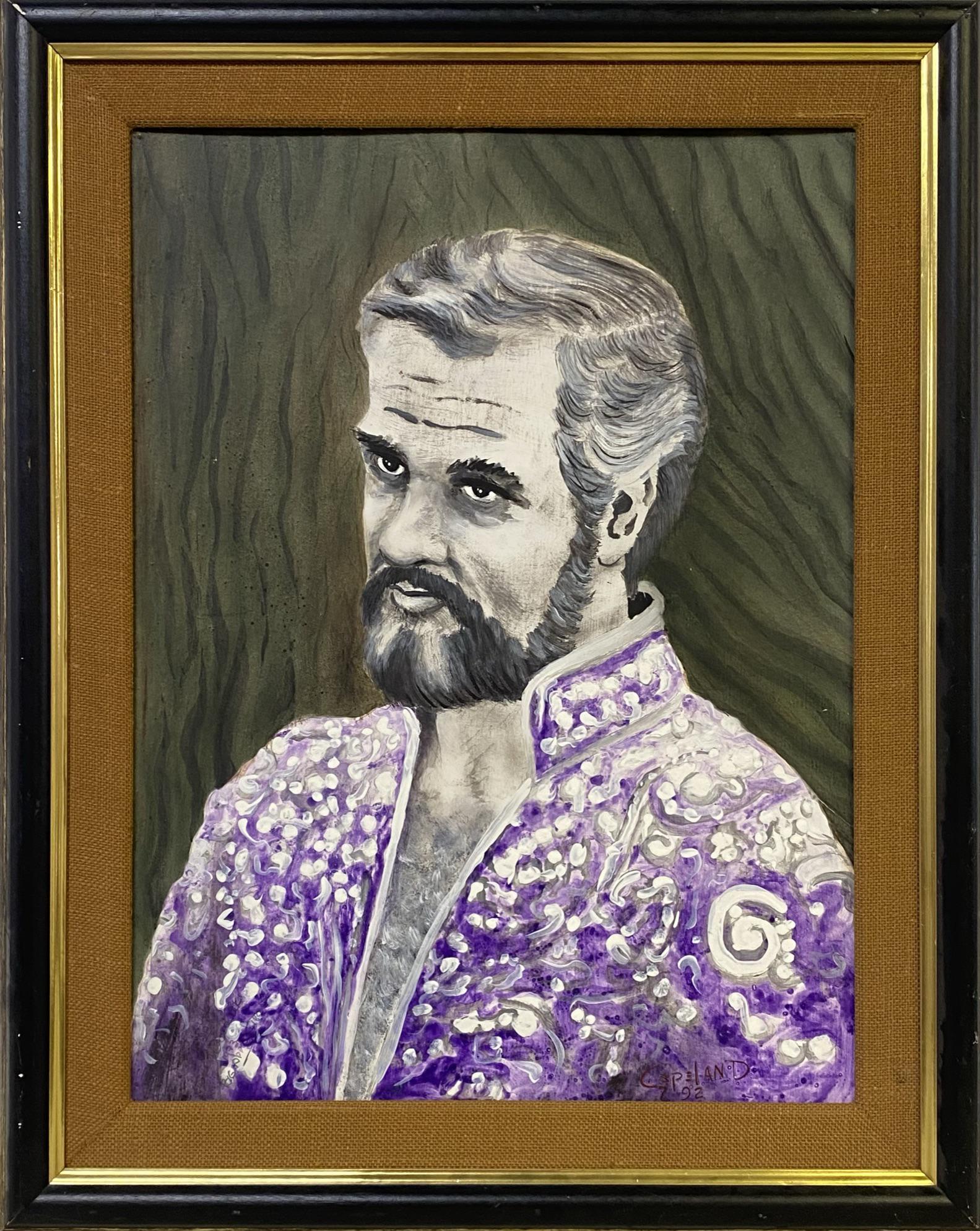 PORTRAIT PAINTING OF WILLIAM "BUCKLES" WOODCOCK (1 of 2)