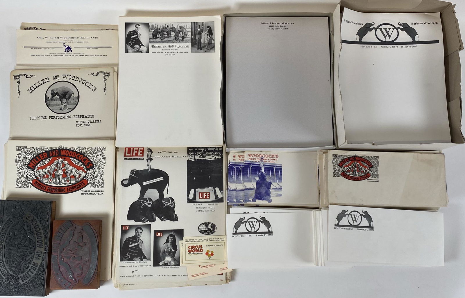 WOODCOCK CIRCUS EPHEMERA (1 of 1)