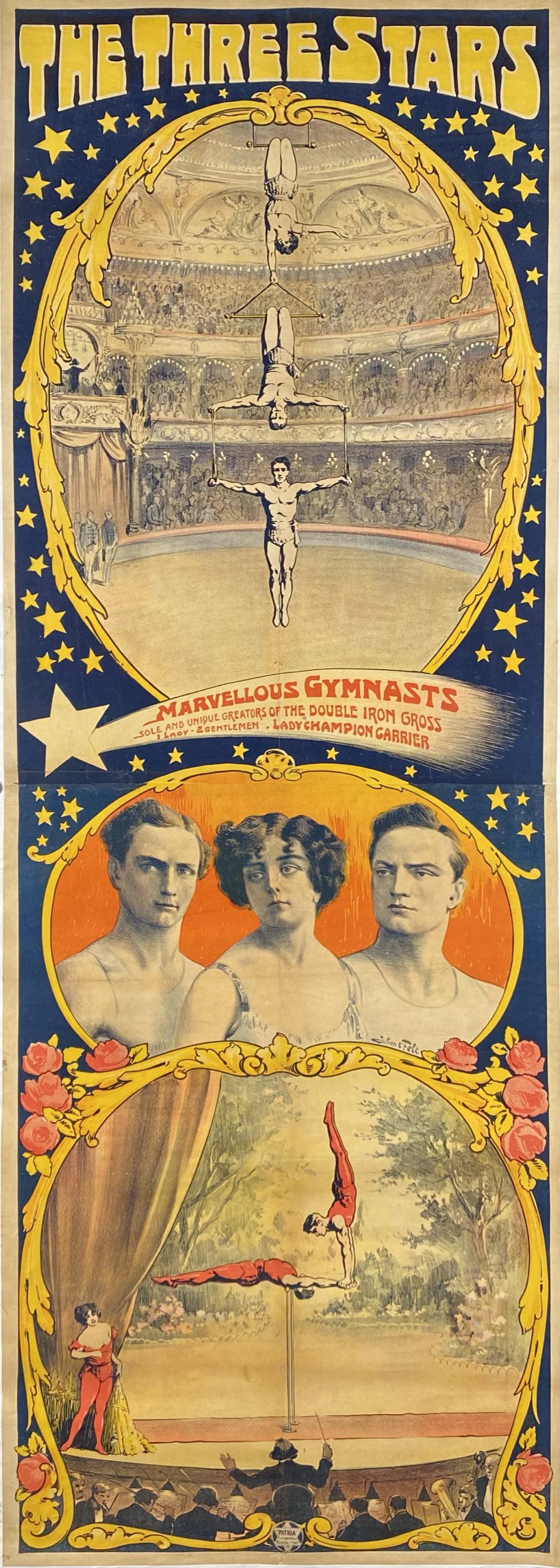 THE THREE STARS LITHOGRAPH POSTER (1 of 1)