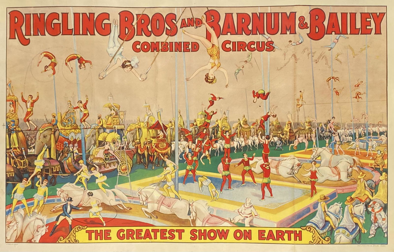 RINGLING BROS. AND BARNUM & BAILEY CIRCUS POSTER (1 of 1)