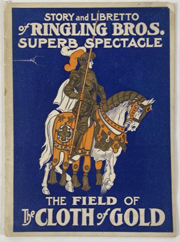1905 RINGLING BROS. CIRCUS - SPECTACLE SYNOPSIS (1 of 1)