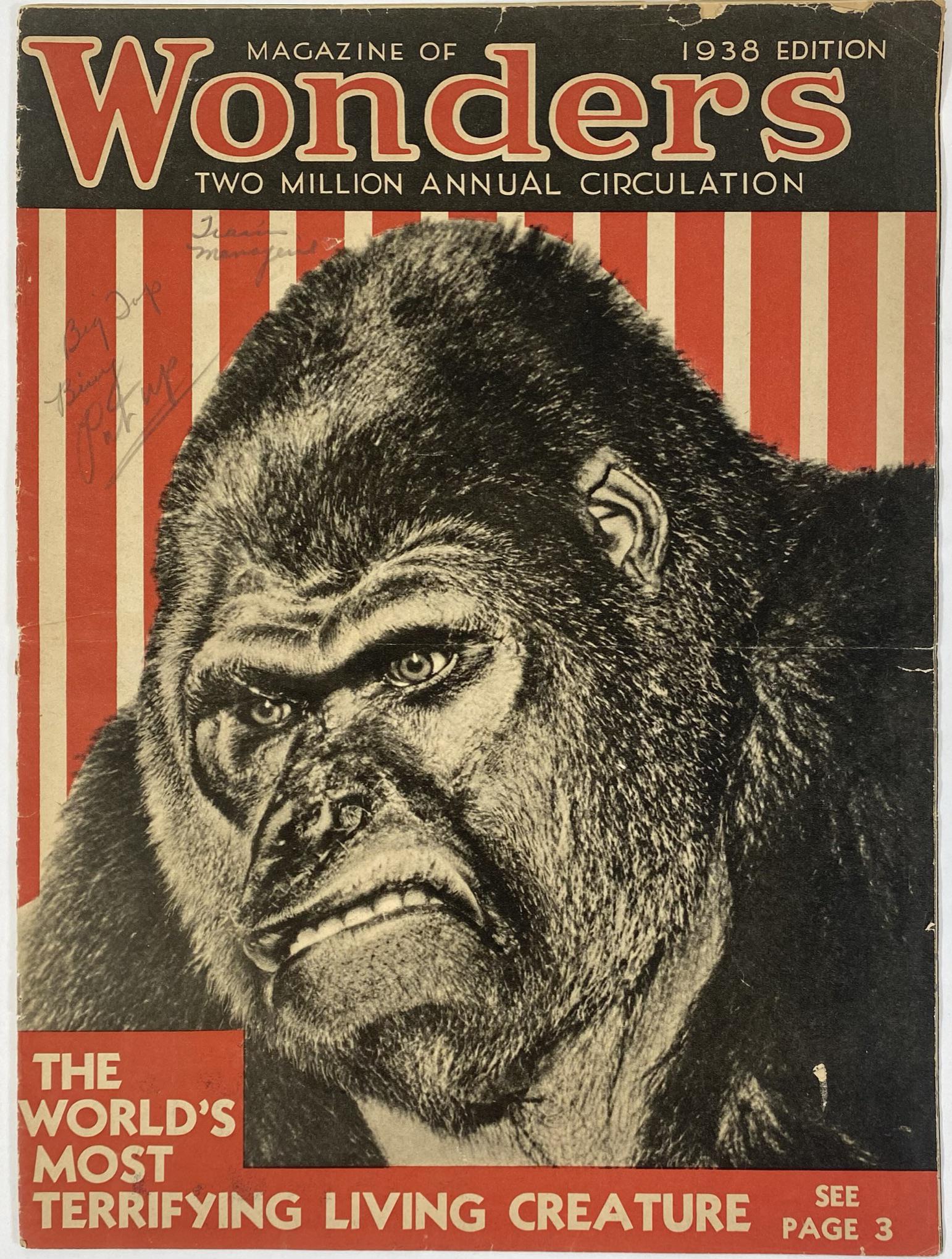 1938 GARGANTUA - MAGAZINE OF WONDERS (1 of 2)