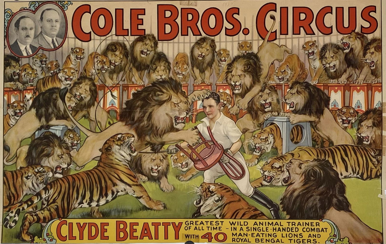 COLE BROS. CIRCUS POSTER (1 of 1)
