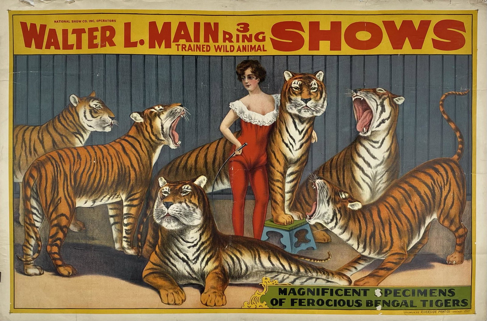WALTER L. MAIN CIRCUS POSTER (1 of 1)