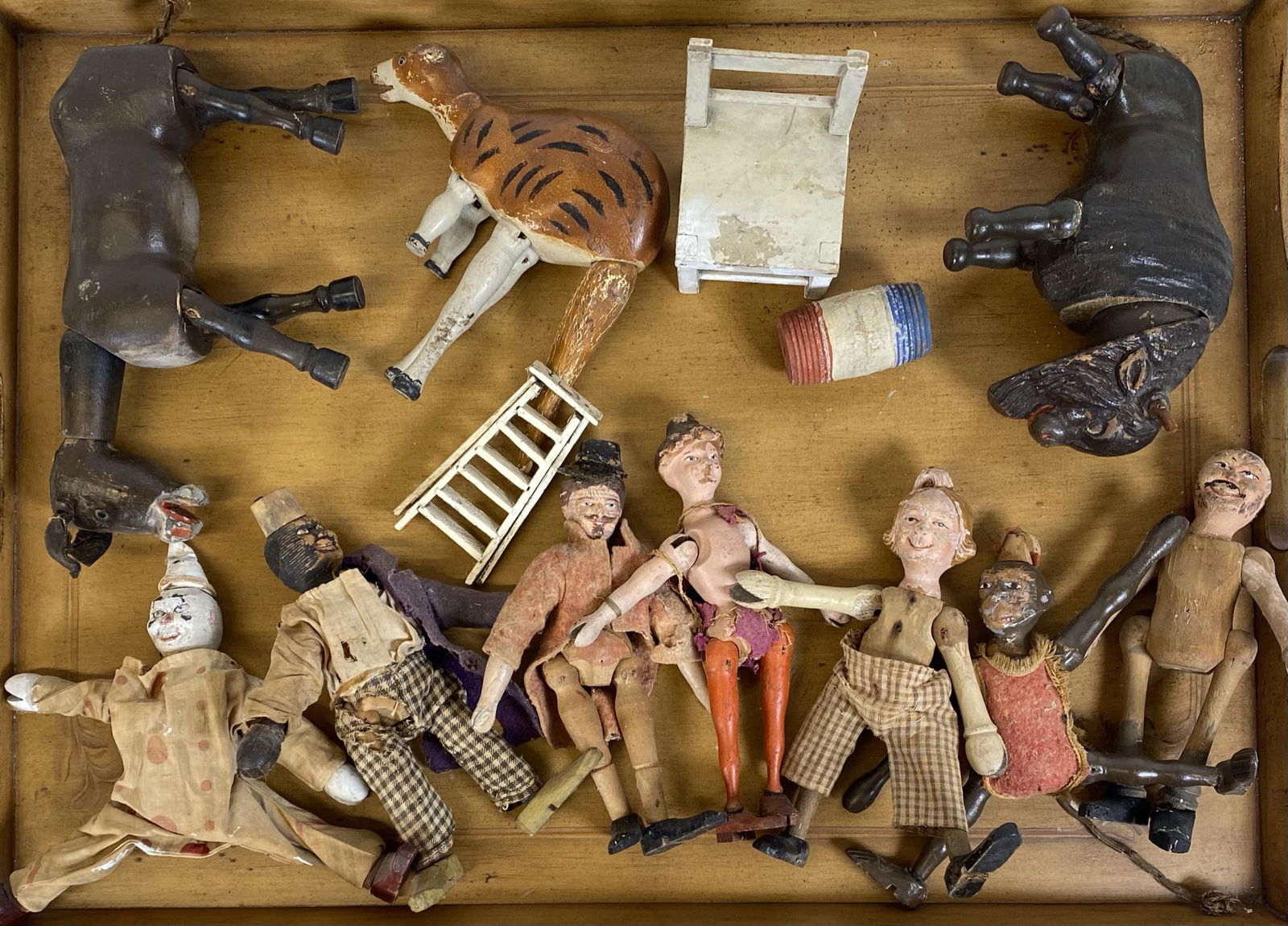 BALLANTINE COLLECTION OF SCHOENHUT CIRCUS TOYS (1 of 1)