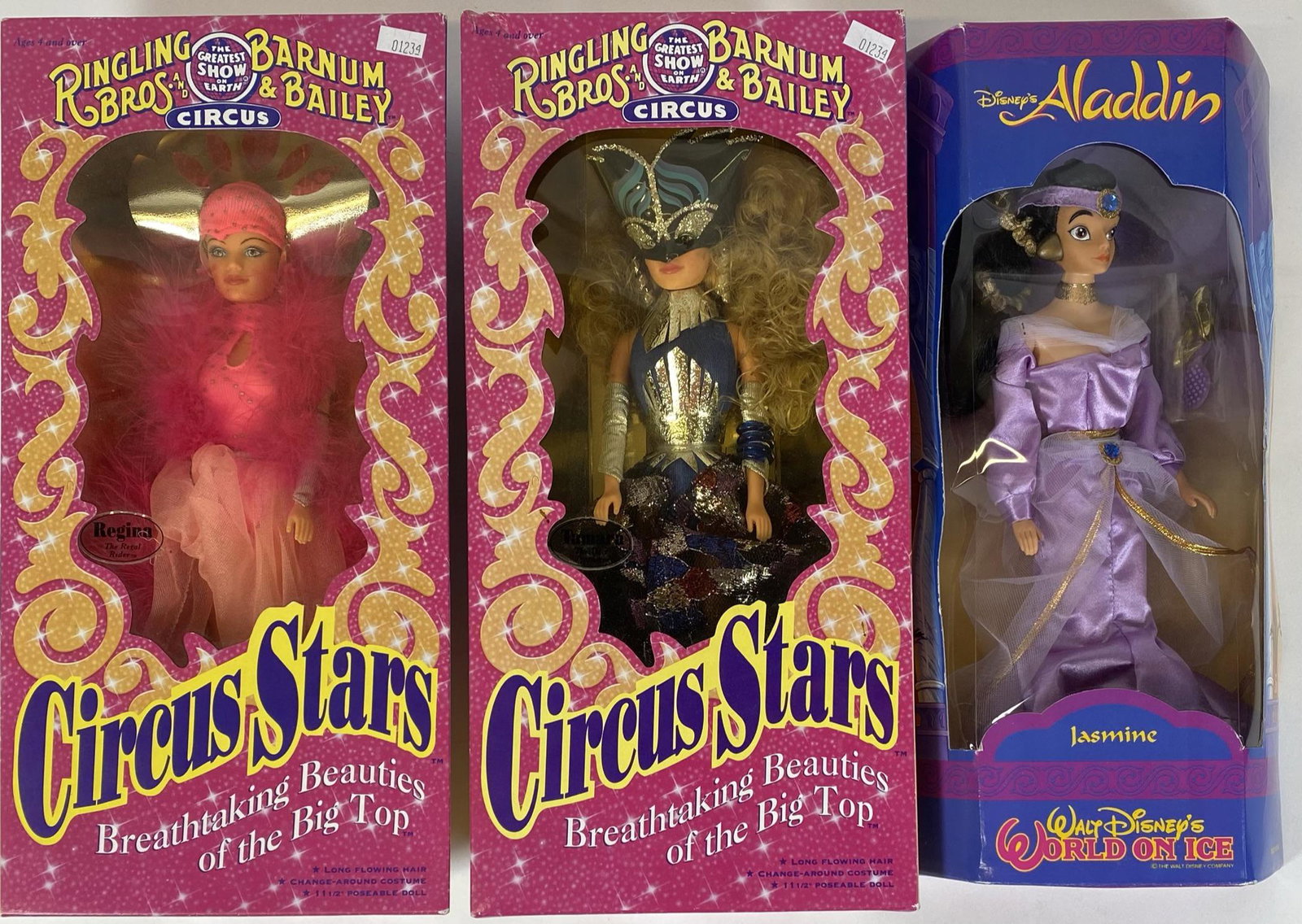 TRIO OF BARBIE STYLE RBBB/DISNEY DOLLS (1 of 1)