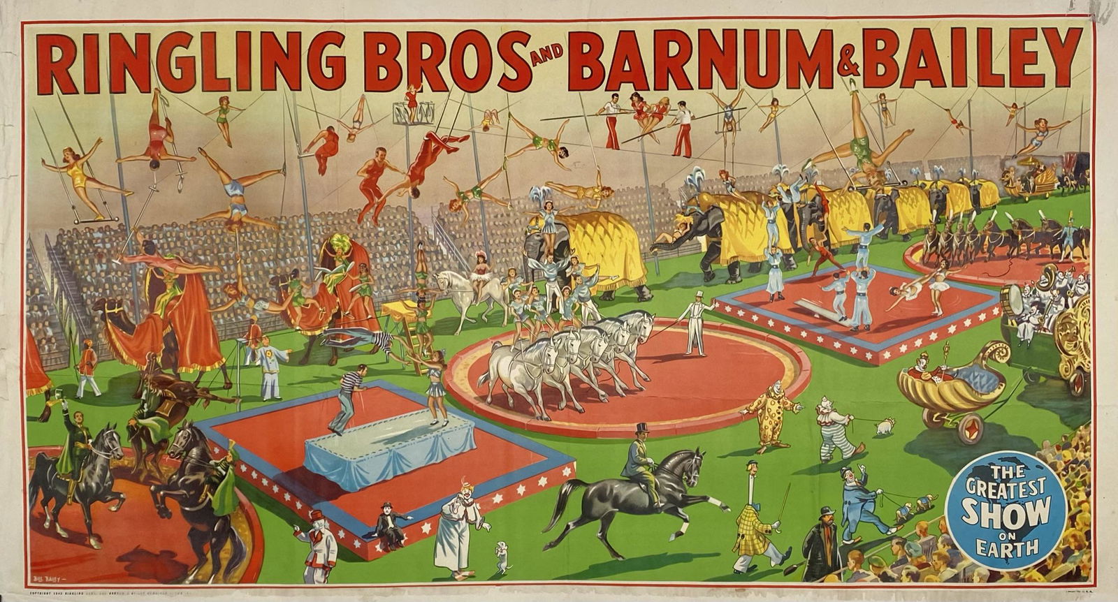 RINGLING BROS. AND BARNUM & BAILEY CIRCUS POSTER (1 of 1)