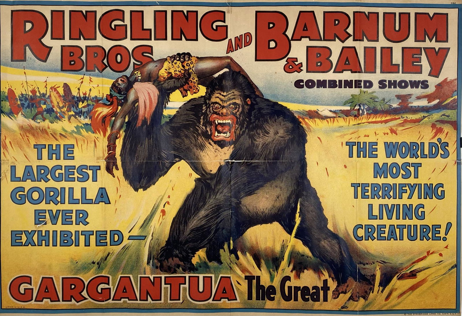 RINGLING BROS. AND BARNUM & BAILEY CIRCUS POSTER (1 of 1)