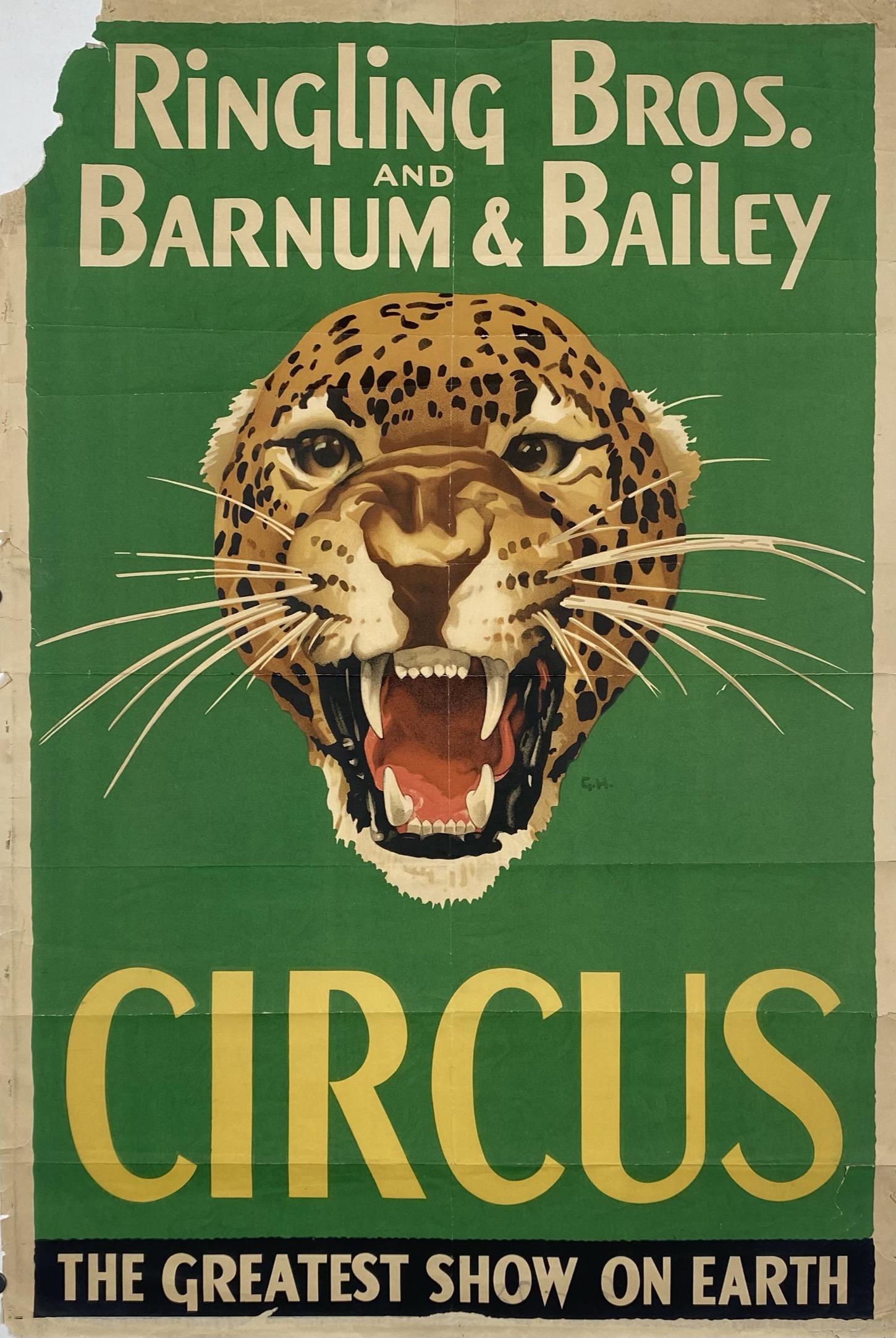 RINGLING BROS. AND BARNUM & BAILEY CIRCUS POSTER (1 of 1)