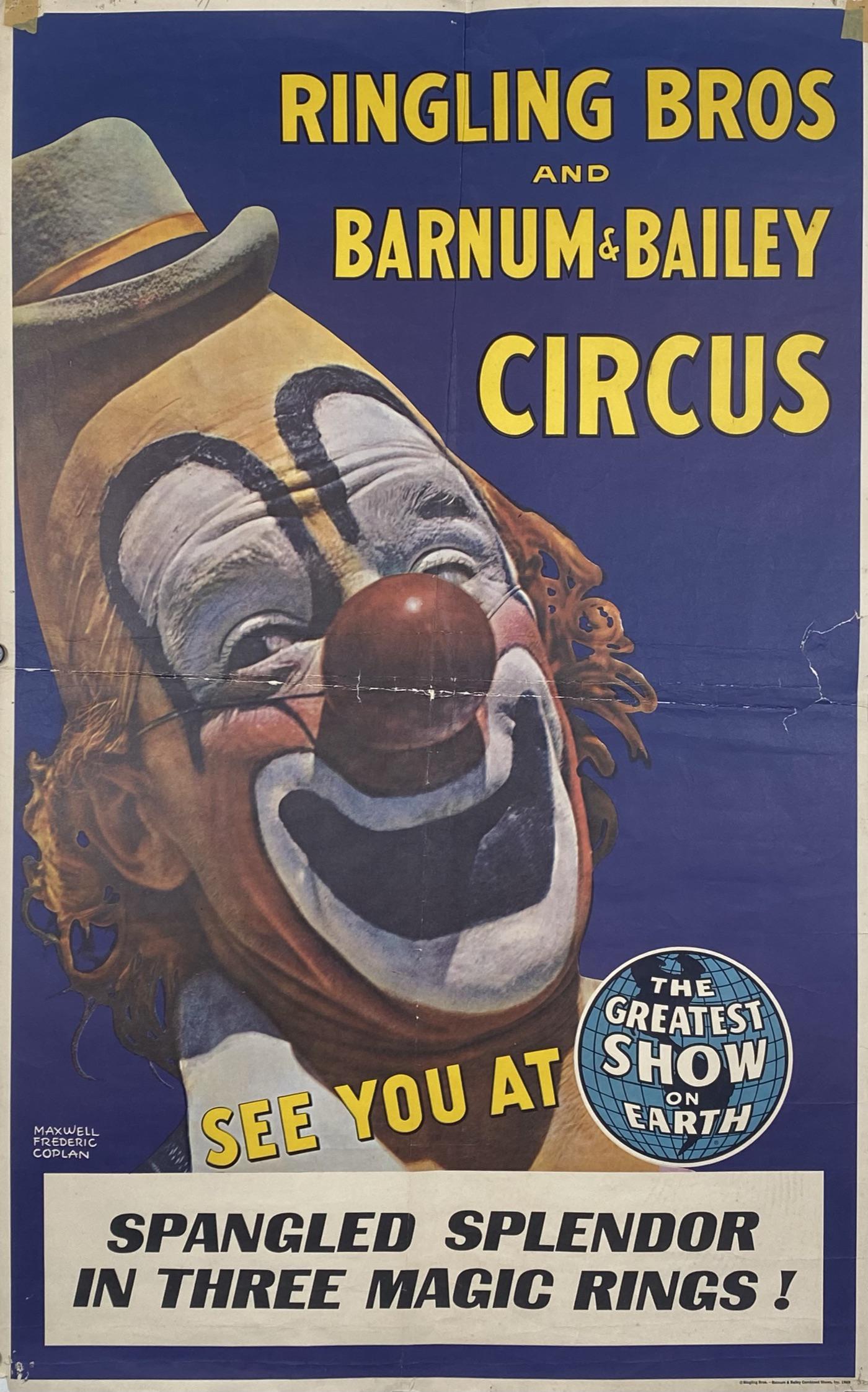 RINGLING BROS. AND BARNUM & BAILEY CIRCUS POSTER (1 of 1)