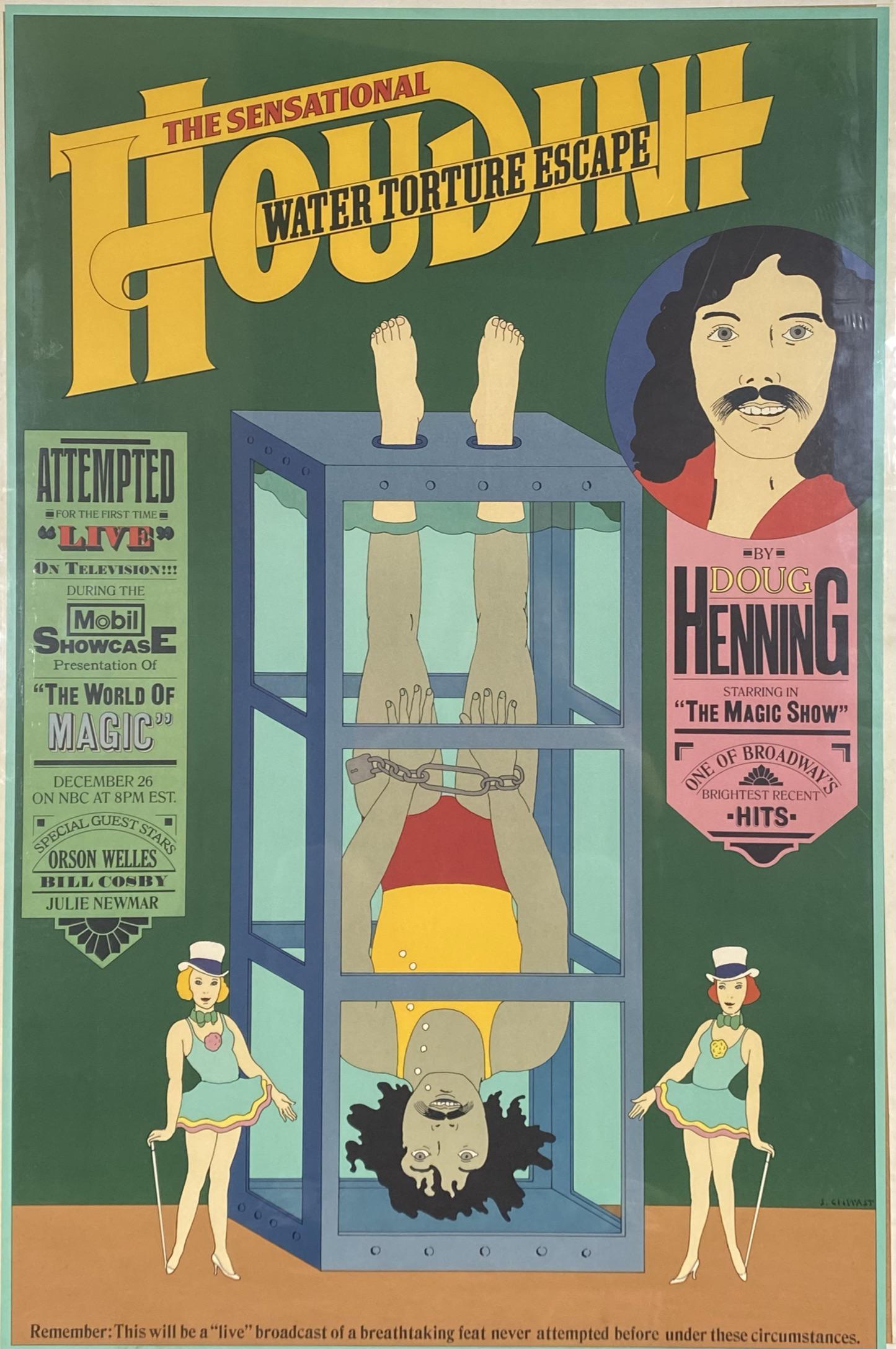 HOUDINI WATER TORTURE ESCAPE - DOUG HENNING (1 of 1)
