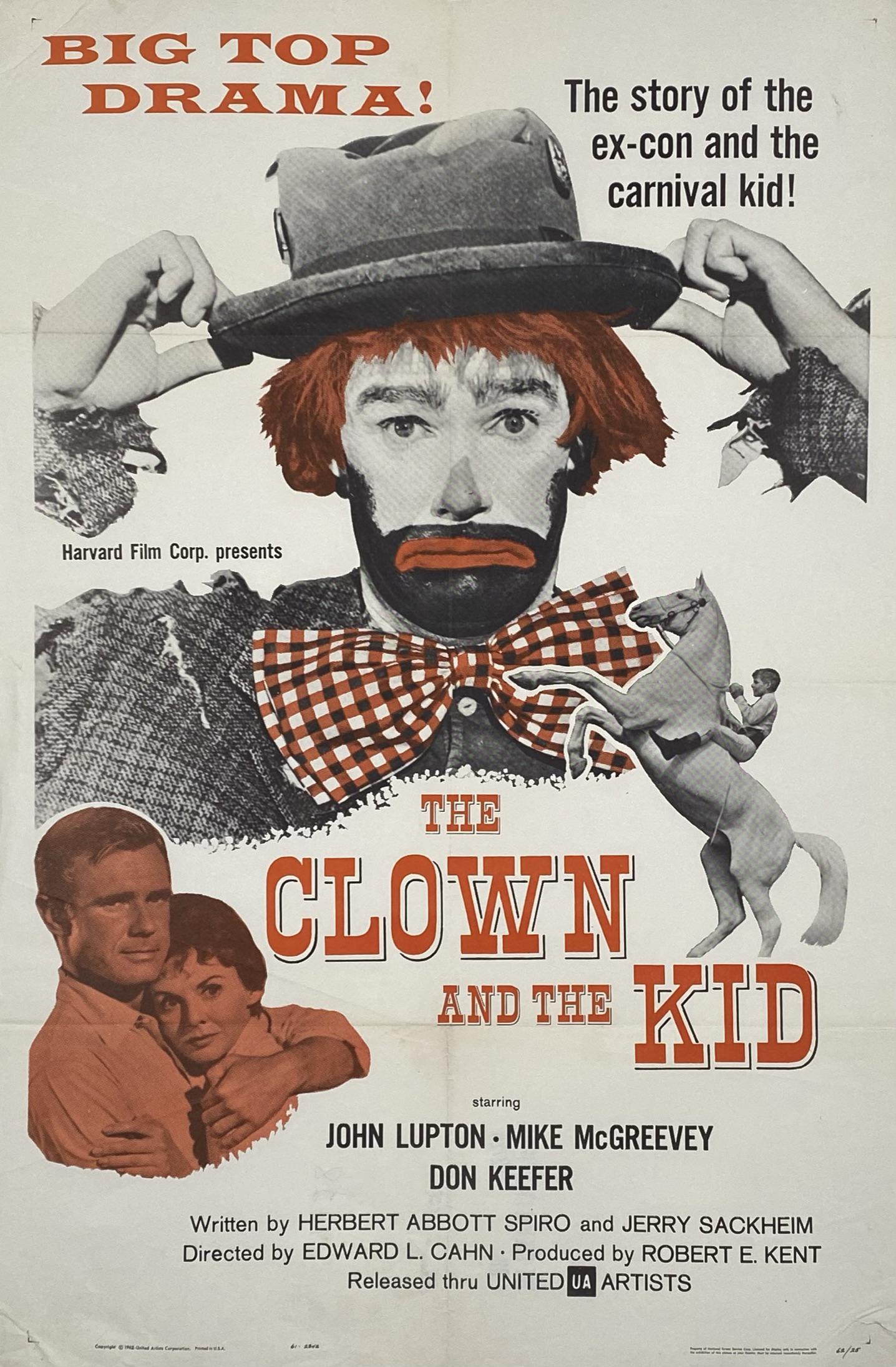 THE CLOWN AND THE KID FILM POSTER (1 of 1)
