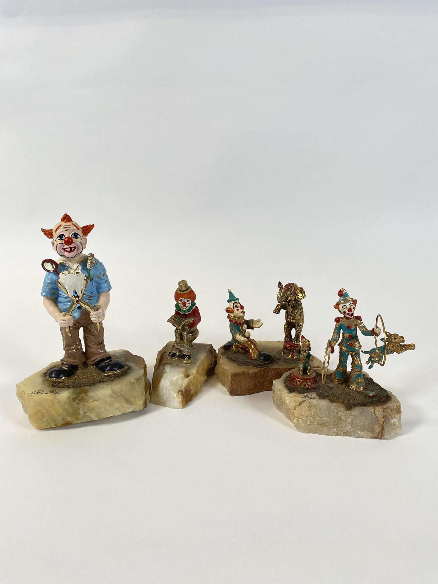 RON LEE CLOWN SCULPTURES (1 of 2)