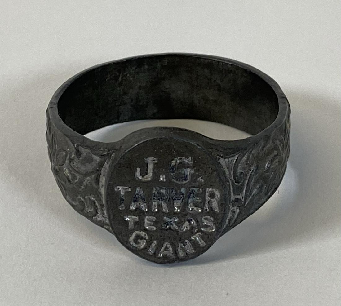 J.G. TARVER SIDESHOW TEXAS GIANT'S RING (1 of 1)
