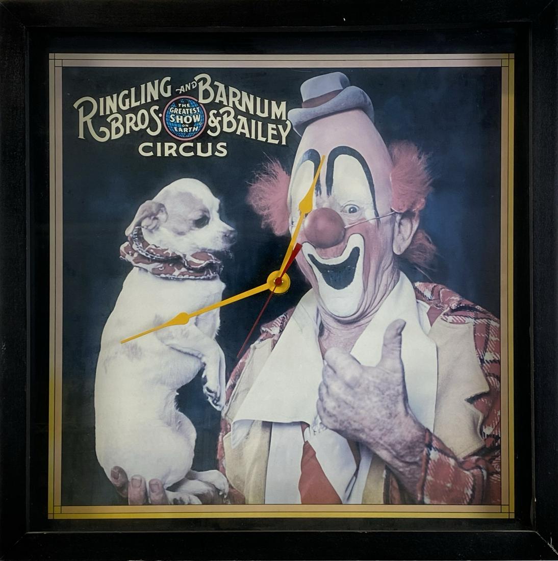 RINGLING BROS. BARNUM BAILEY CIRCUS CLOCK (1 of 1)