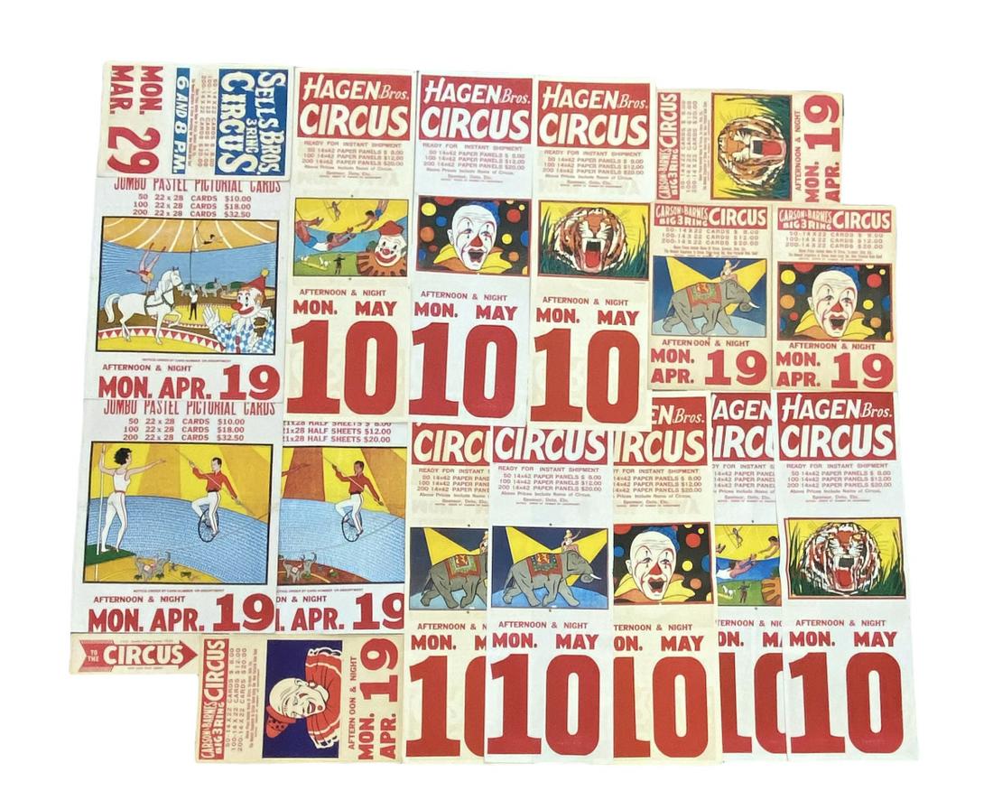 CIRCUS STOCK PRINT ORDER SAMPLES (1 of 1)