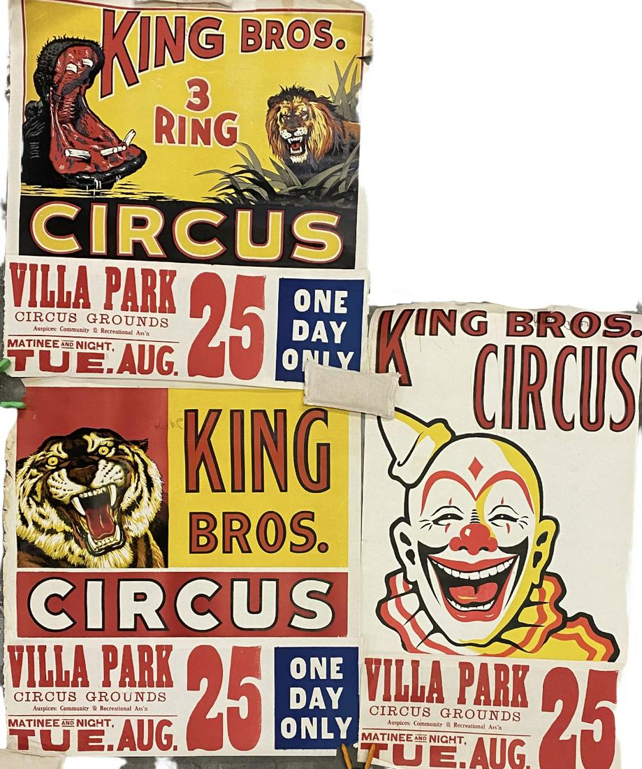 KING BROS. CIRCUS POSTERS (1 of 1)