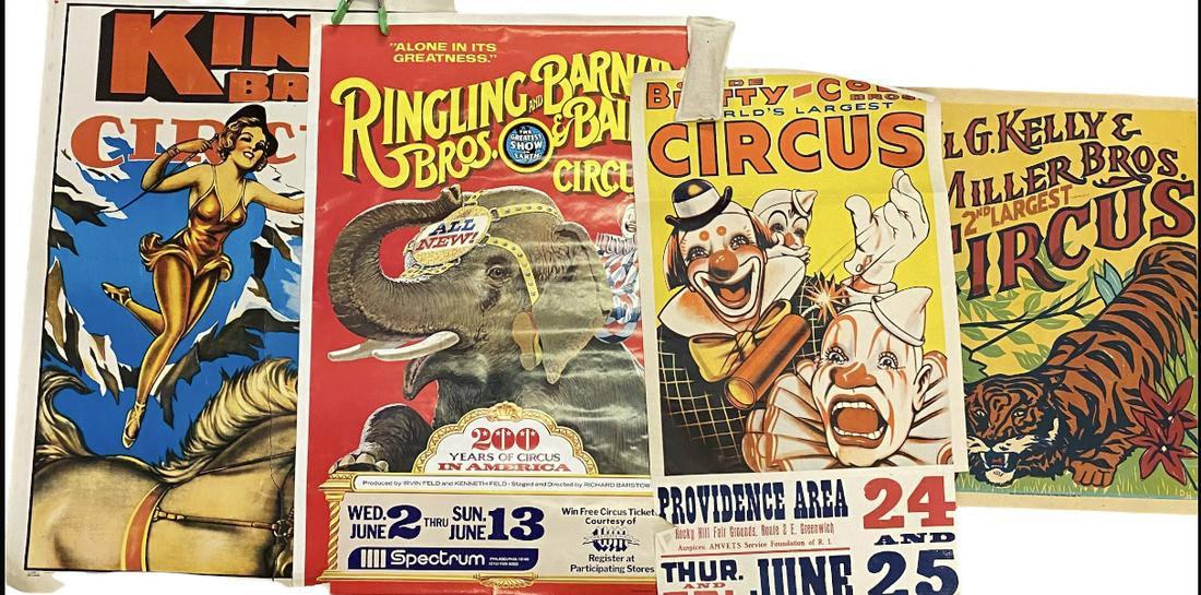 COLLECTION OF CIRCUS POSTERS (1 of 1)