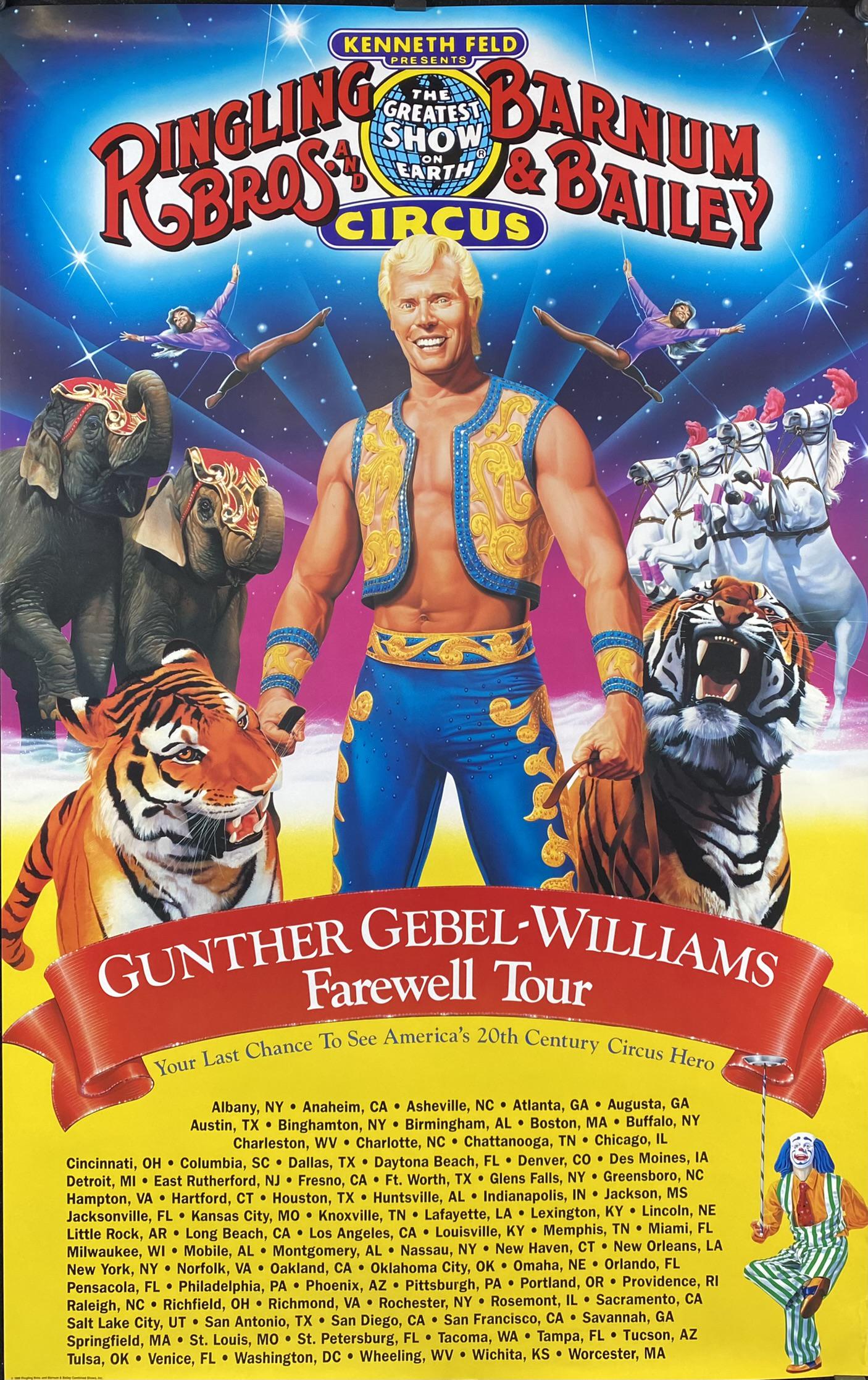RINGLING BROS. BARNUM BAILEY CIRCUS POSTER (1 of 1)