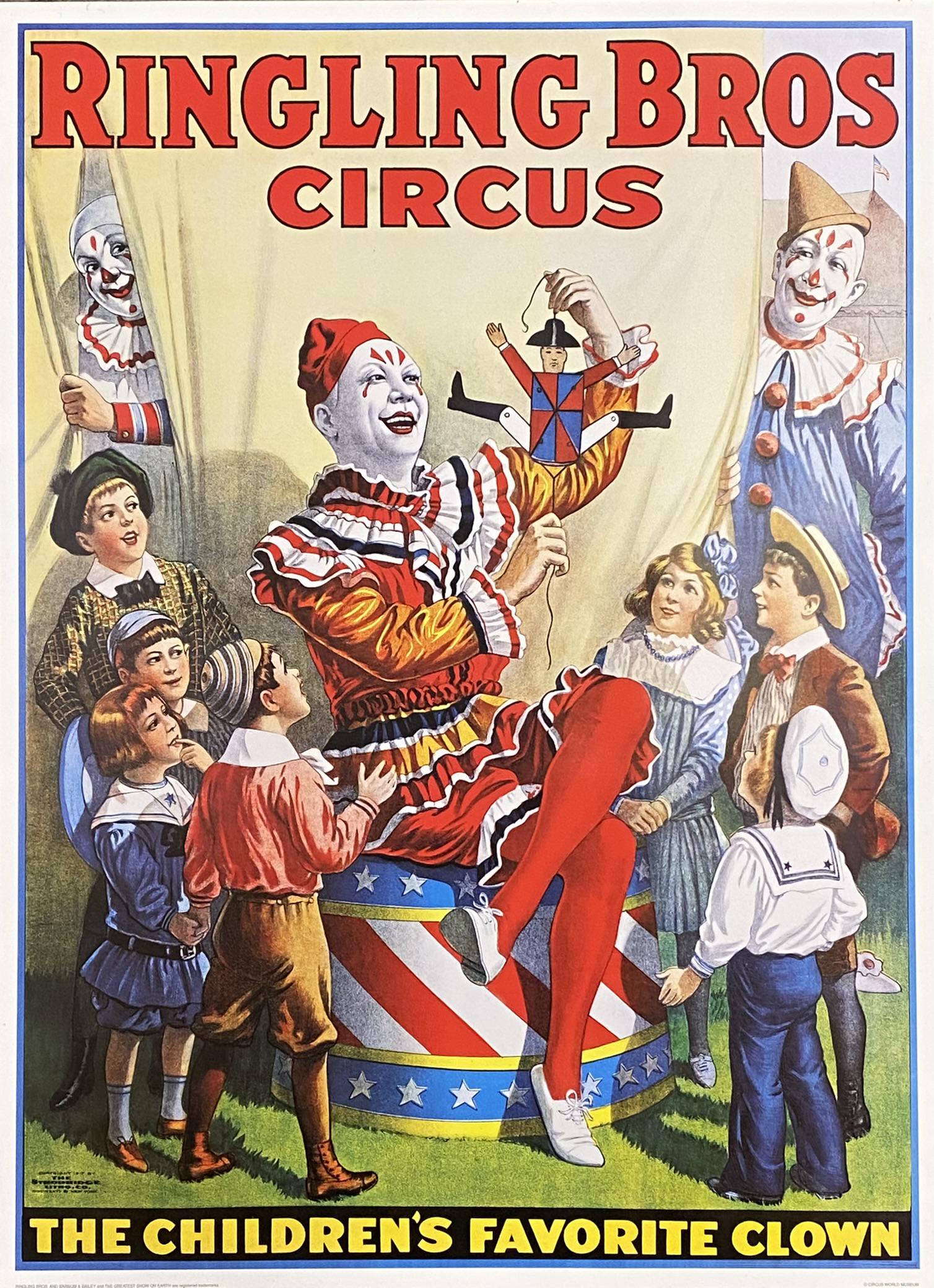 RINGLING BROS. BARNUM BAILEY CIRCUS POSTER (1 of 1)