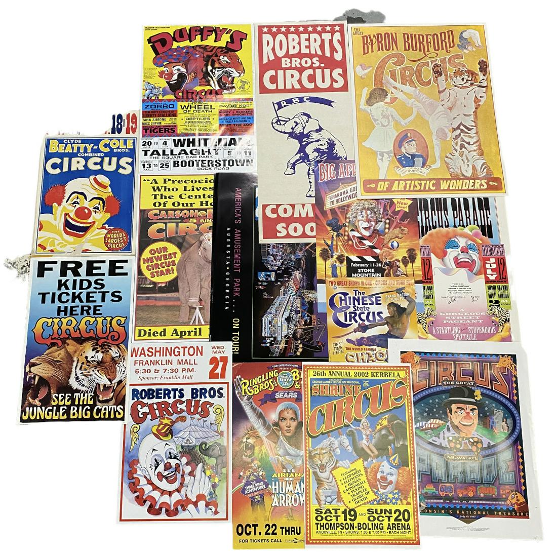 COLLECTION OF CIRCUS POSTERS (1 of 1)