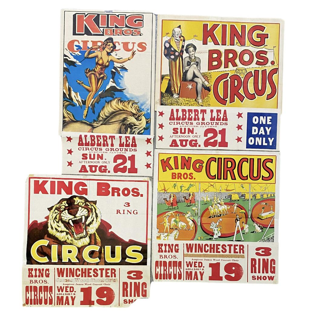KING BROS. CIRCUS POSTERS (1 of 1)