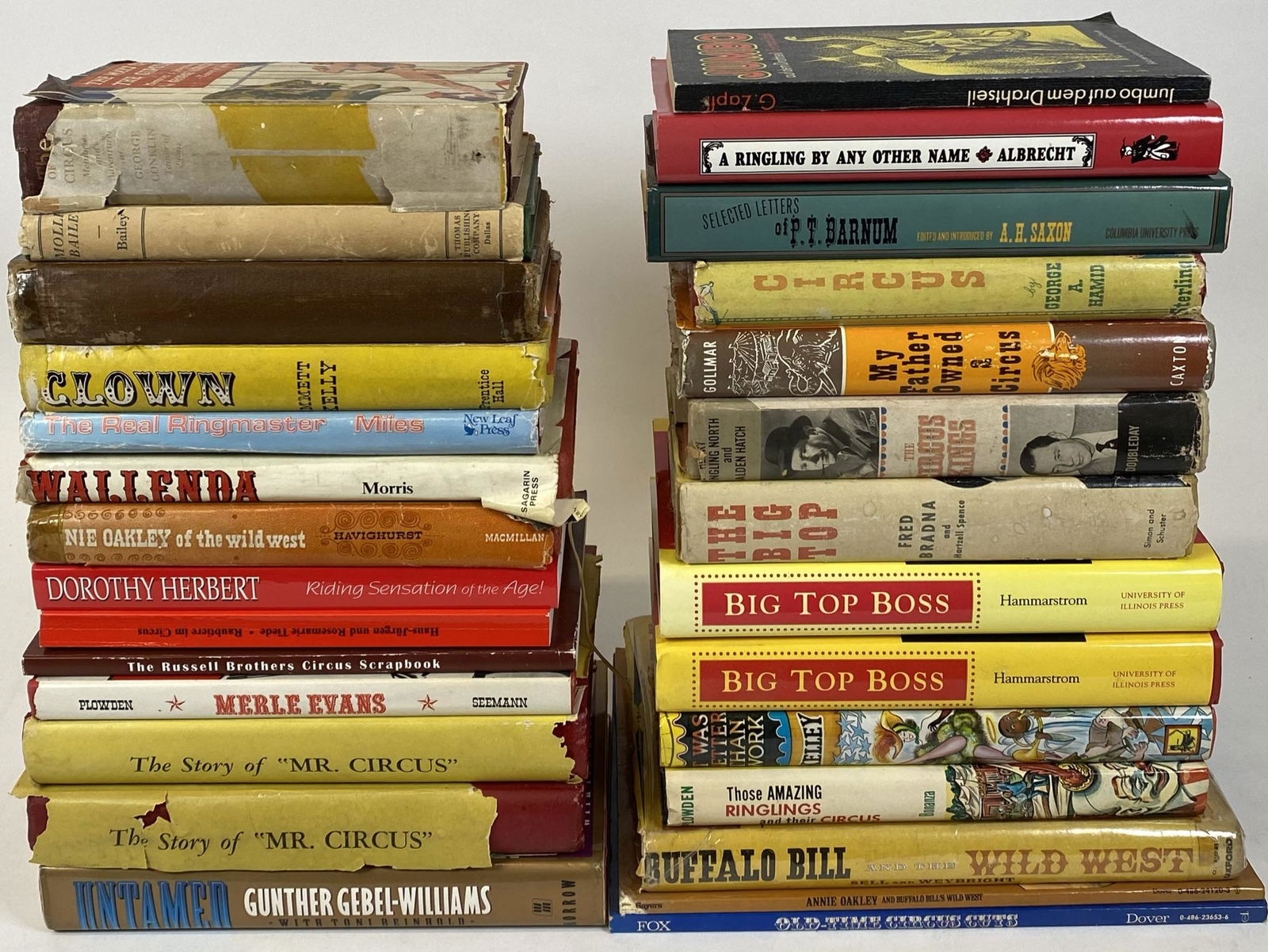 WOODCOCK FAMILY LIBRARY OF CIRCUS BOOKS (1 of 1)