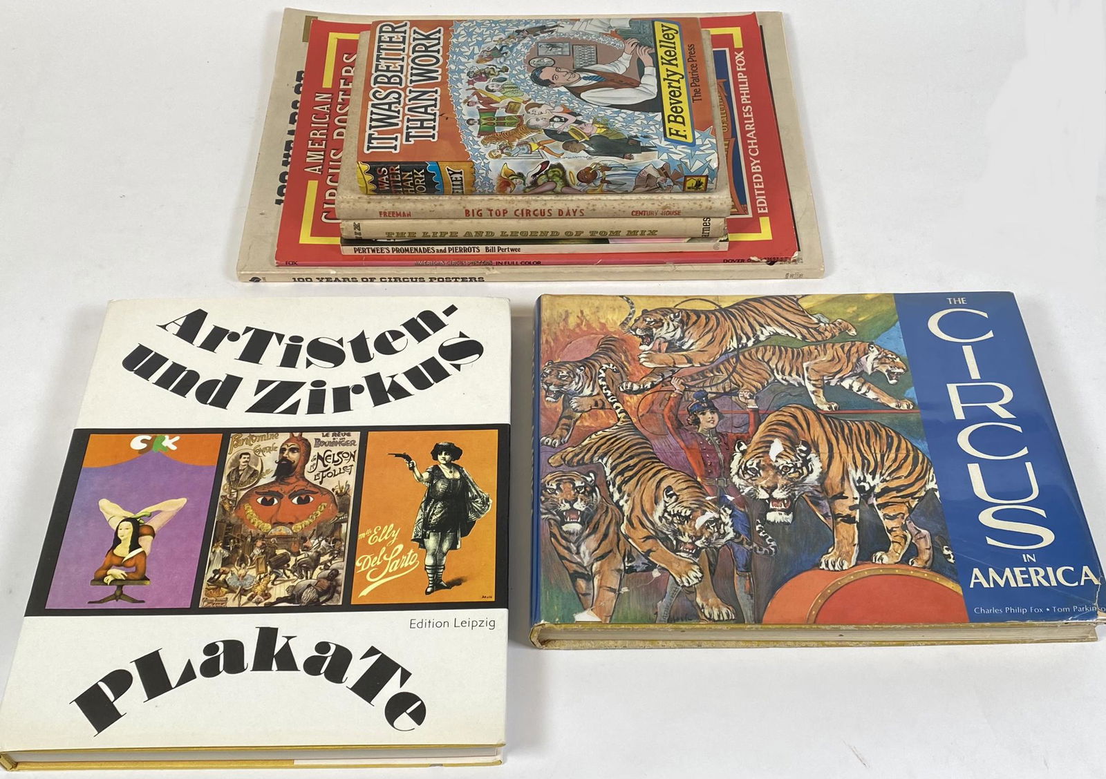 GROUPING OF CIRCUS RELATED BOOKS (1 of 1)