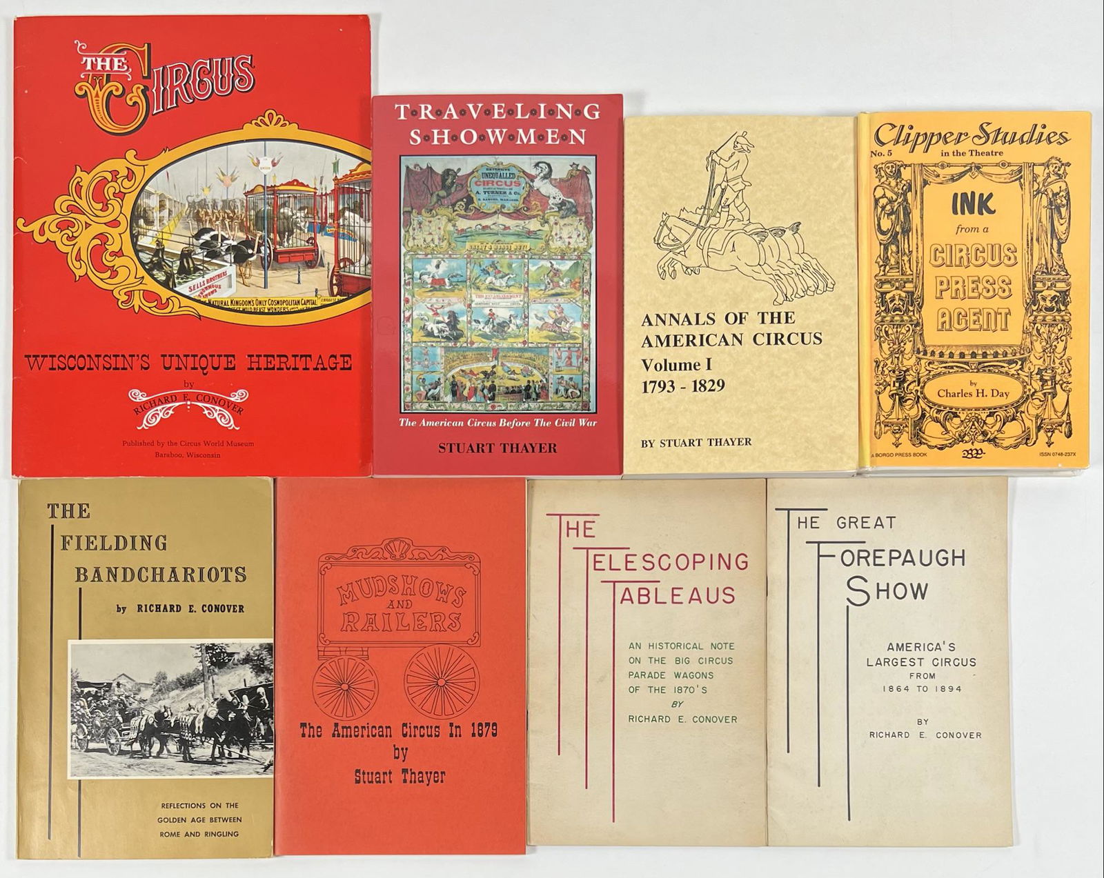 GROUPING OF CIRCUS BOOKS (1 of 1)