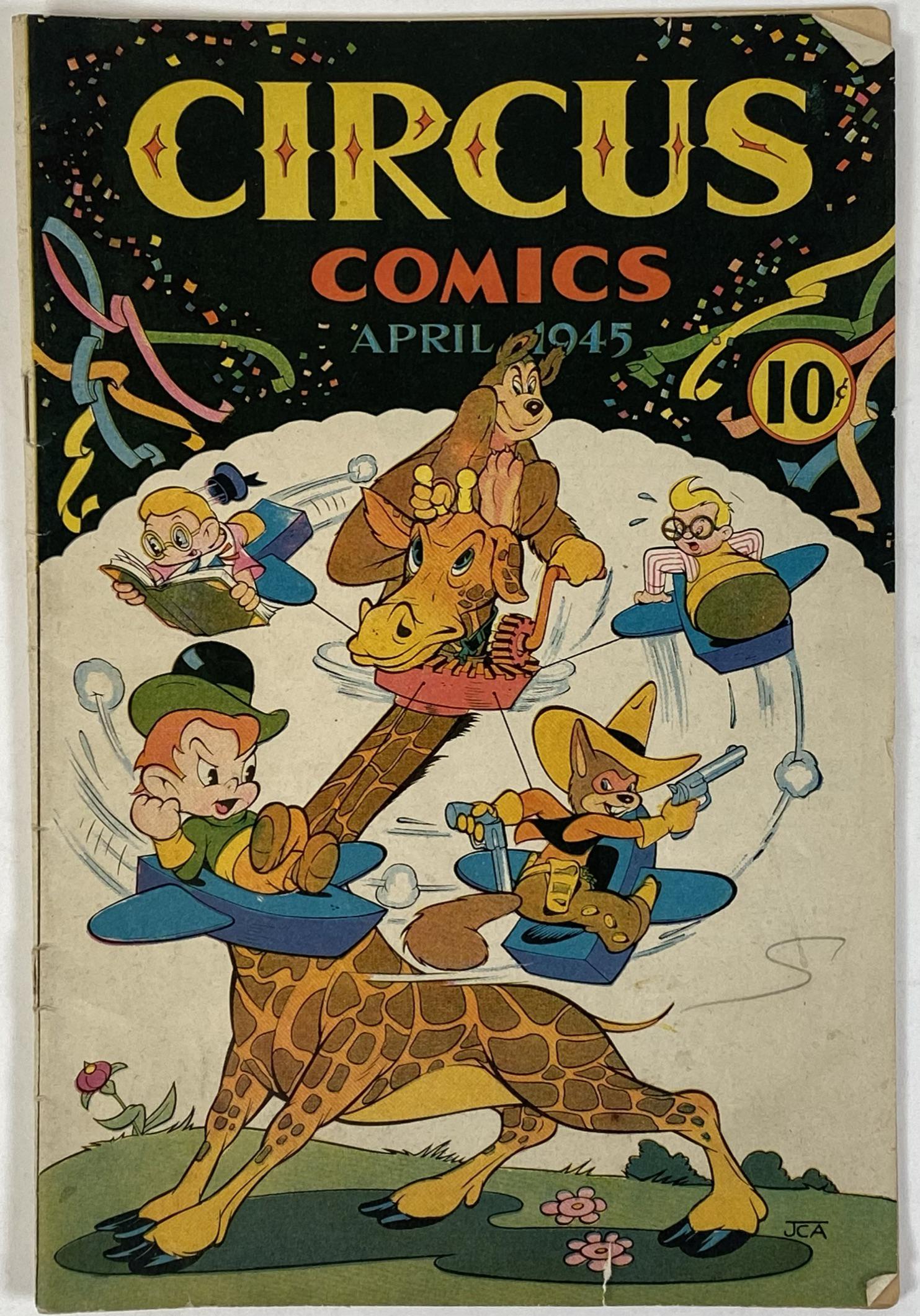 CIRCUS COMICS COMIC BOOK 1945 (1 of 1)
