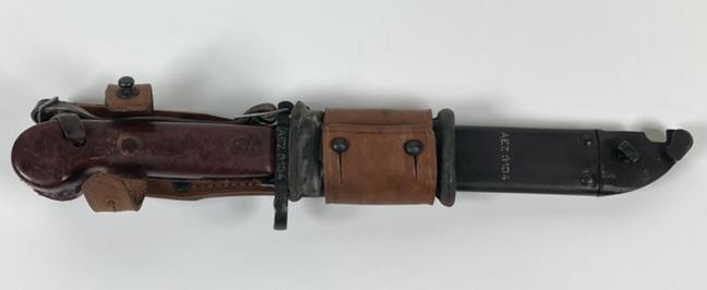 ROMANIAN AK-47 AKM TYPE I BAYONET: NUMBERS MATCHING, AEZ 3134
