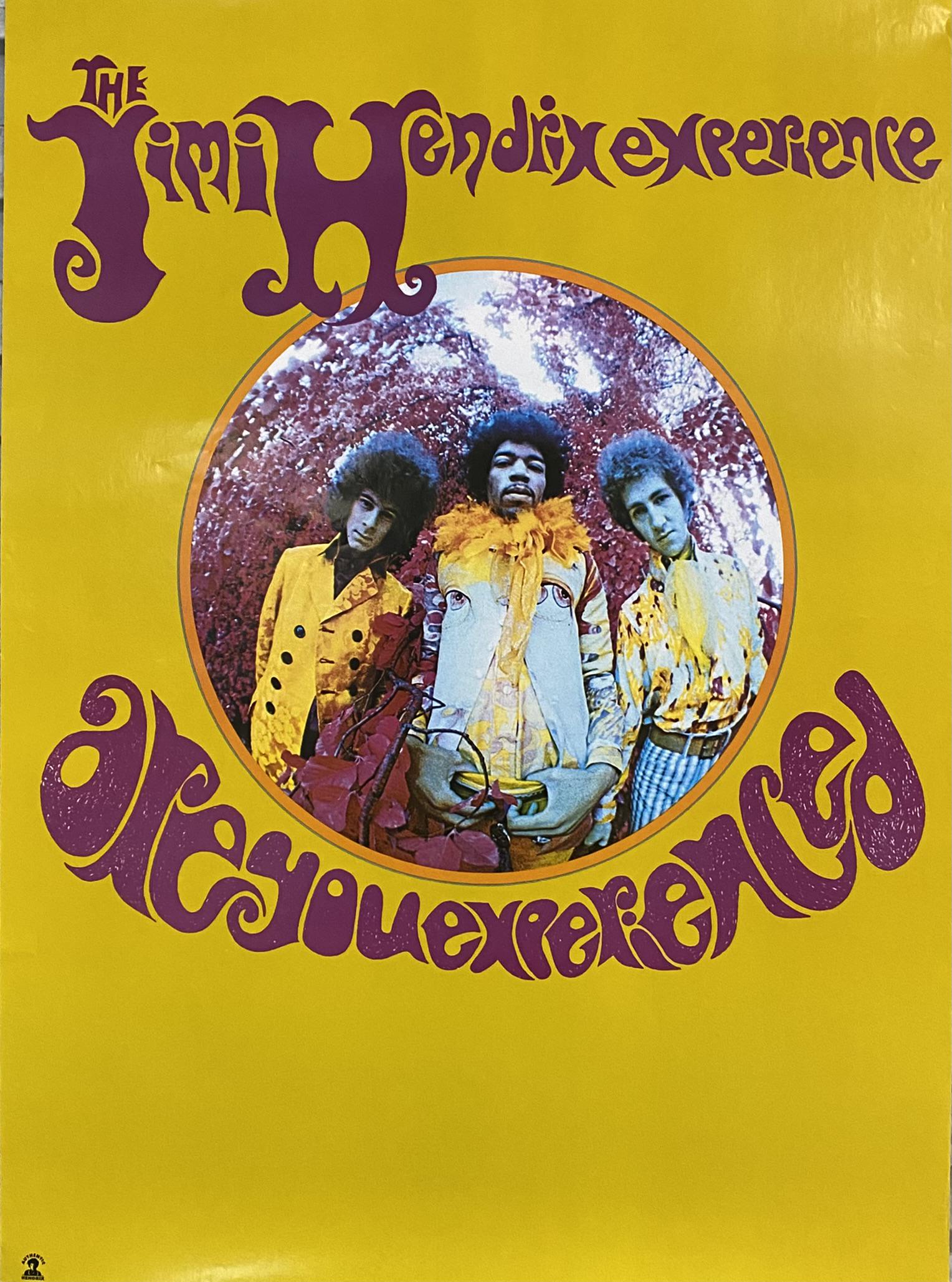 JIMI HENDRIX EXPERIENCE POSTER: 2003. 25.5"X36".