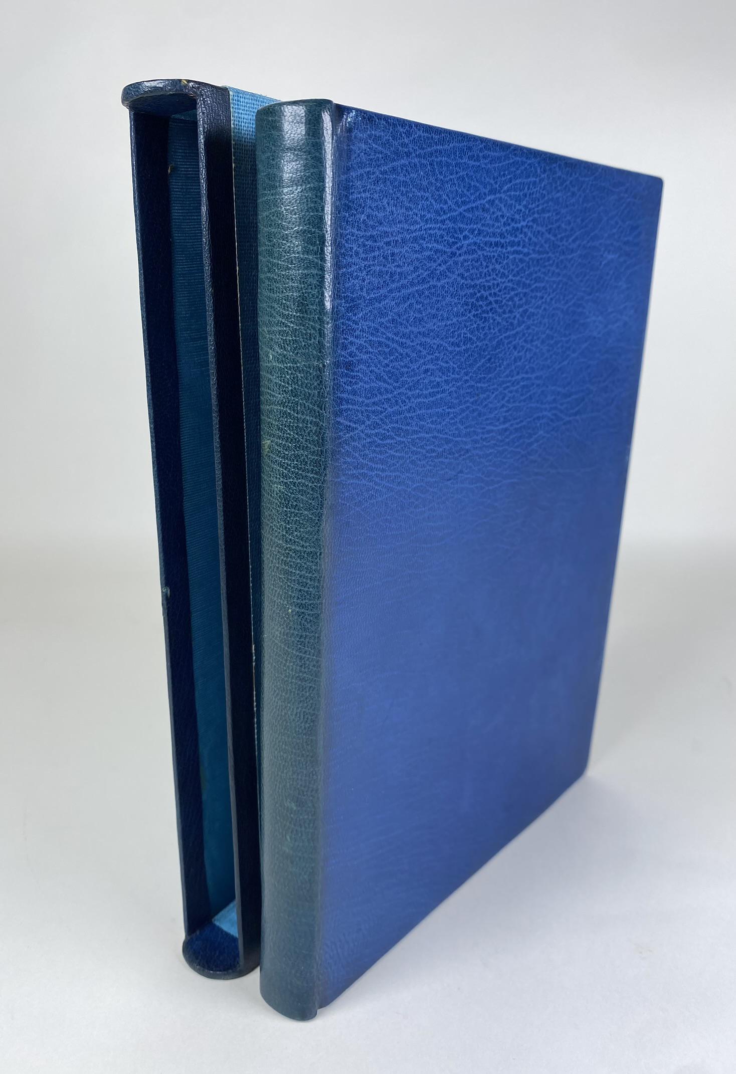 "THE TEMPEST" WILLIAM SHAKESPEARE: FINE, LEATHER BOUND, SLIPCASE. SIGNED BY THE ILLUSTRATOR, ROBERT ANNING BELL. #159/174.