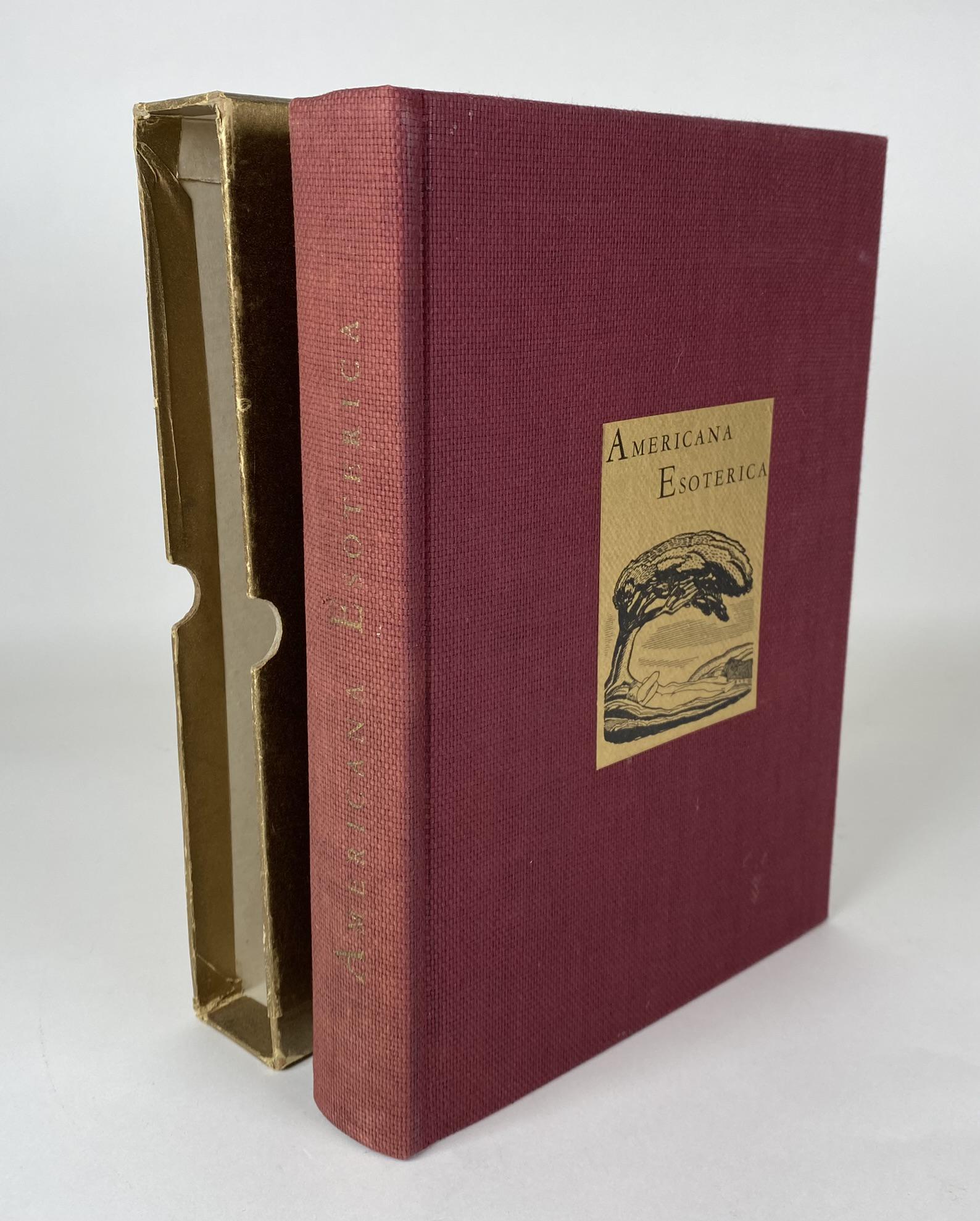 "AMERICANA ESOTERICA" CAL VAN DOREN: VARIOUS AUTHORS, FORWARD BY CARL VAN DOREN. #780/3000. 1927.
