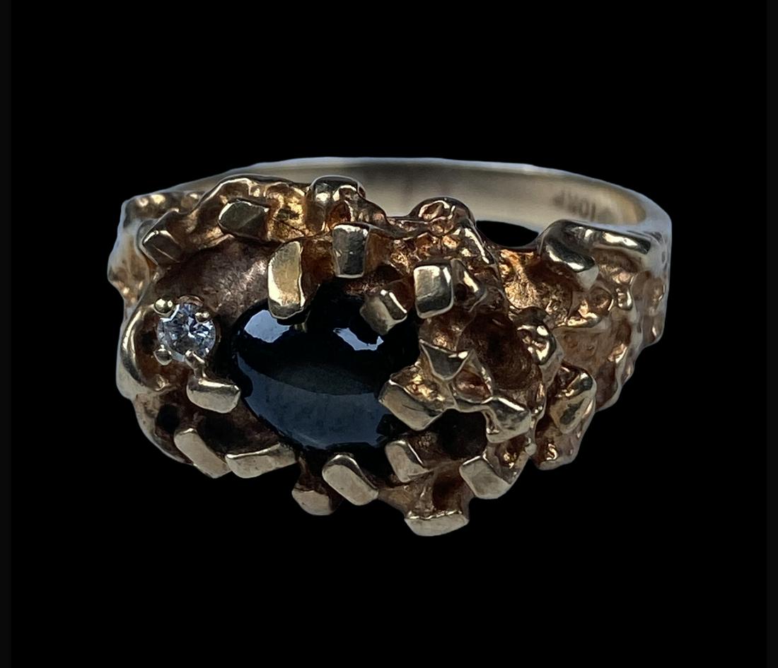 10K GOLD GENTLEMAN'S RING (1 of 1)