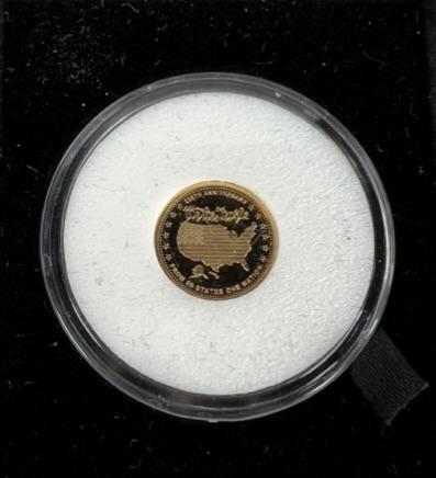 COOK ISLANDS 1/10TH OUNCE FINE GOLD COIN (1 of 1)