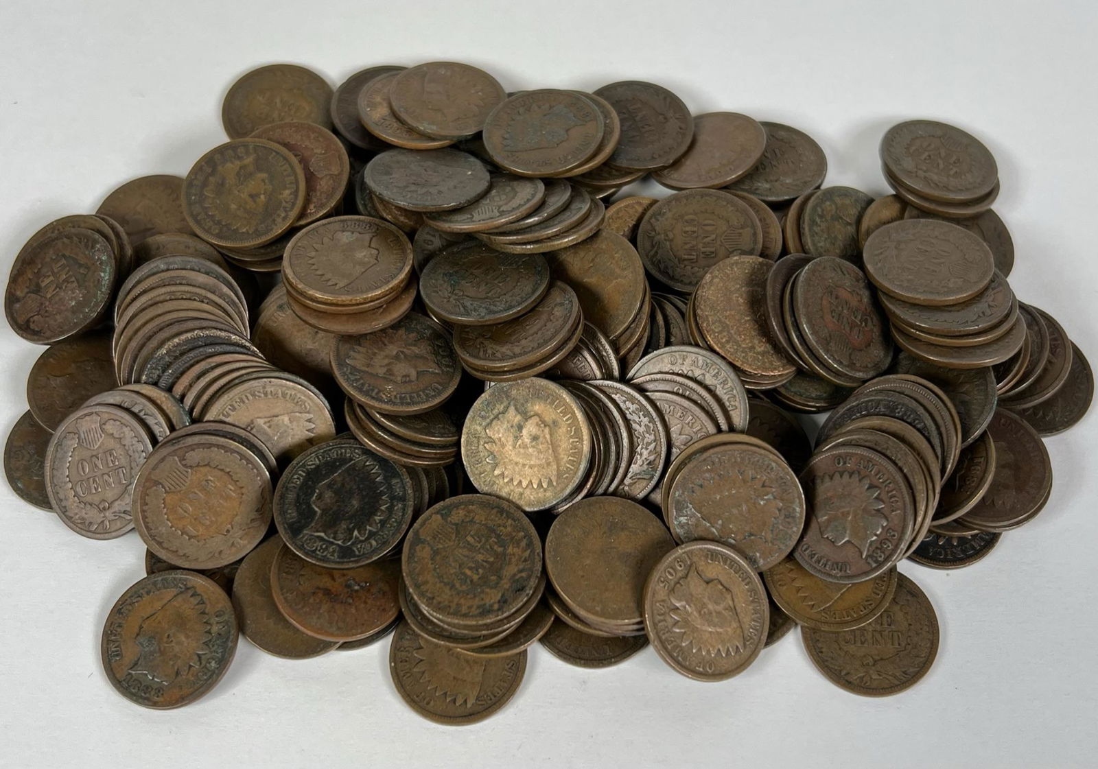 COLLECTION OF INDIAN HEAD CENTS (1 of 1)