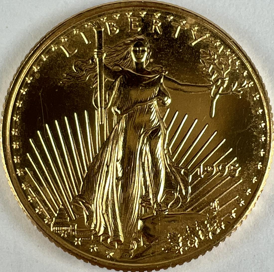 1995 AMERICAN EAGLE $10 GOLD COIN (1 of 2)