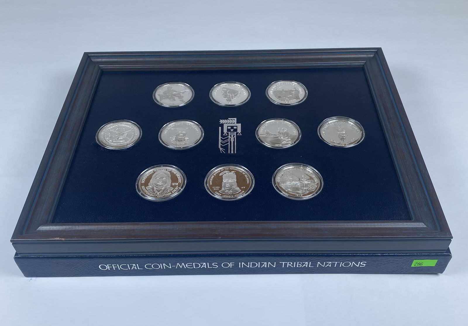 COIN-MEDALS OF THE INDIAN TRIBAL NATIONS - SILVER (1 of 2)