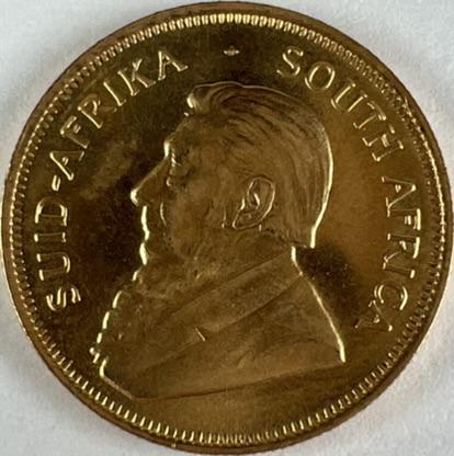 1980 S. AFRICA 2 RAND GOLD COIN: UNCIRCULATED