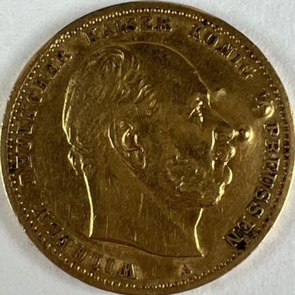 1874 GERMANY 10 MARK GOLD COIN (1 of 2)