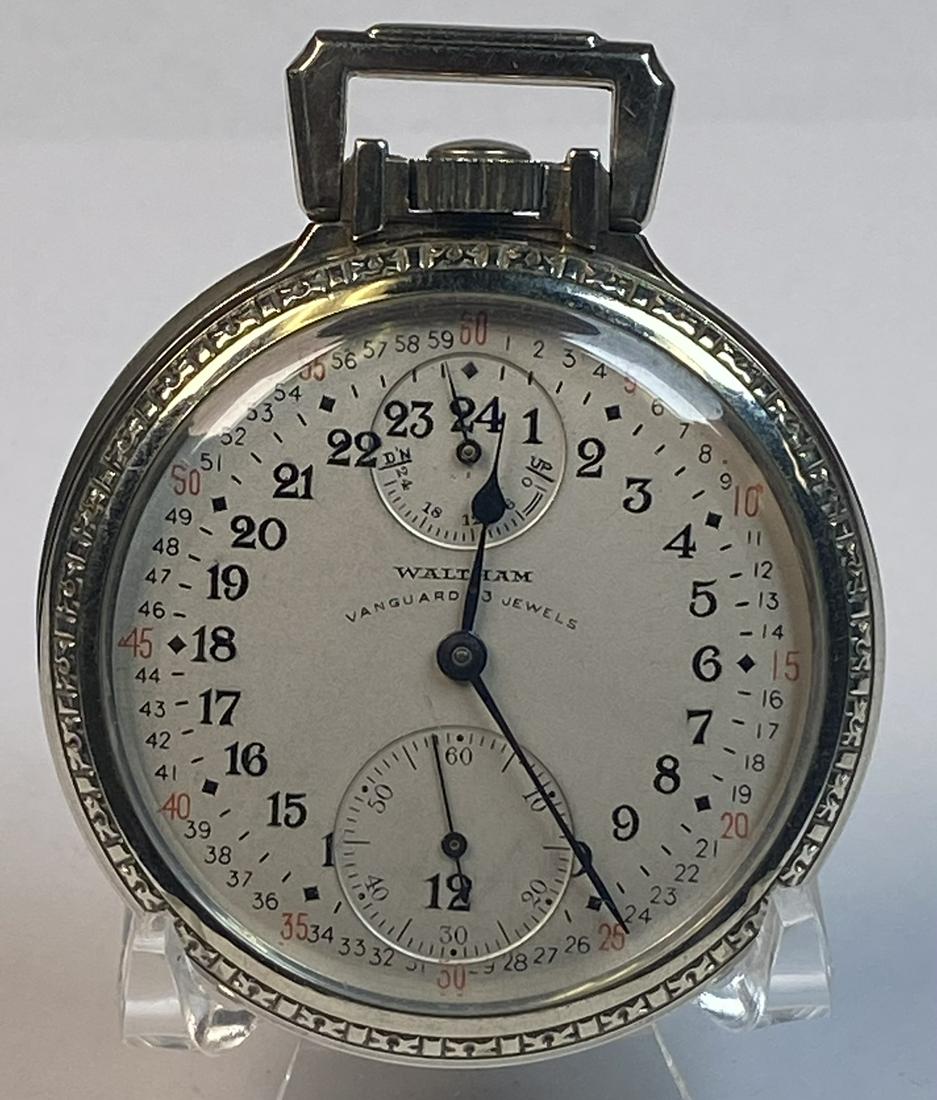 1928 WALTHAM VANGUARD POCKETWATCH (1 of 3)