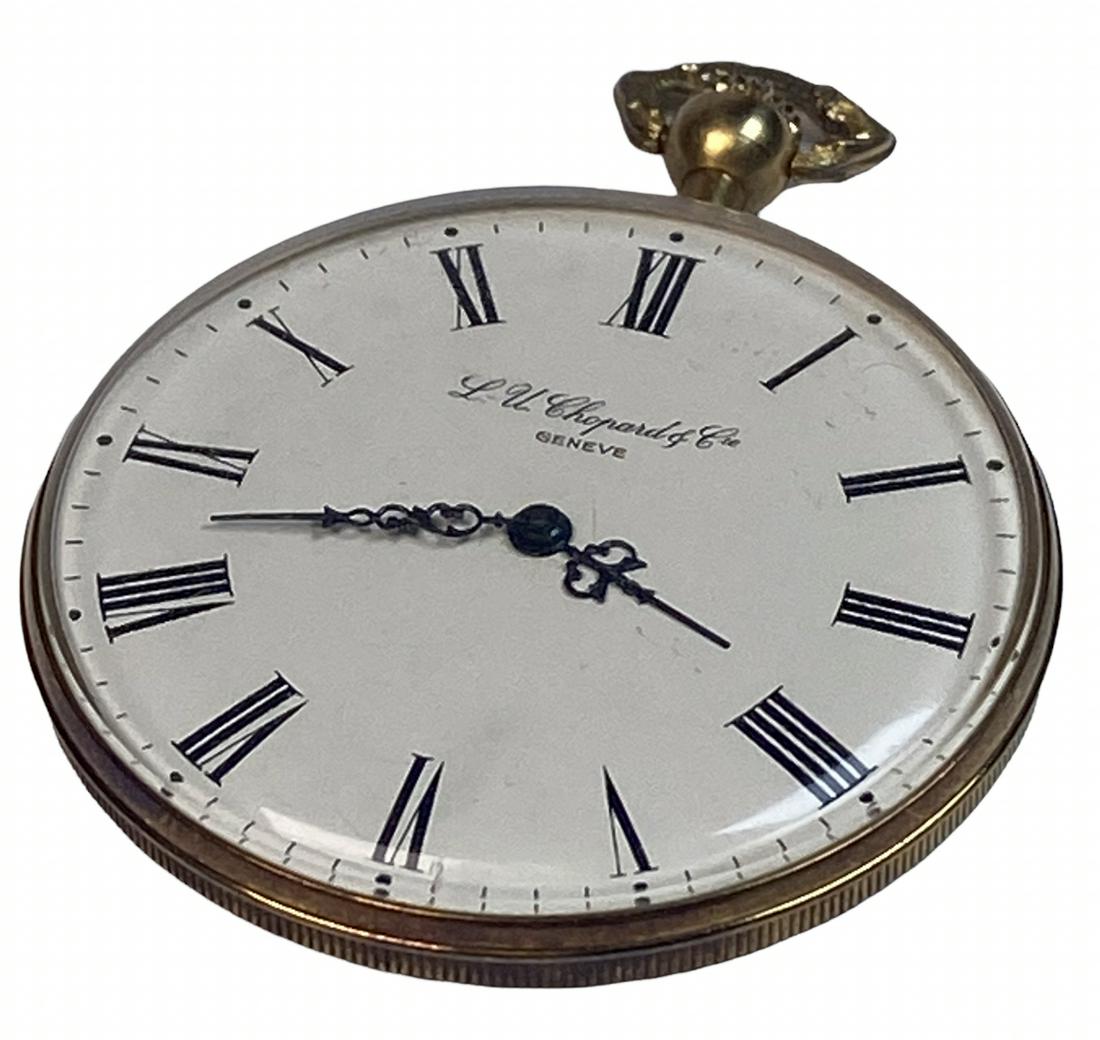 L.U. CHOPARD & CO. 18K GOLD POCKETWATCH (1 of 3)