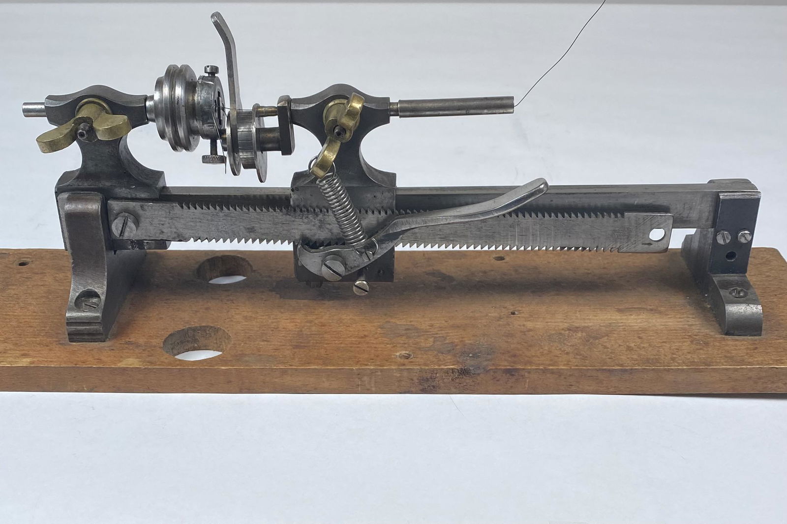 ALBERT JACCARD NO.32 WATCHMAKER'S LATHE (1 of 6)
