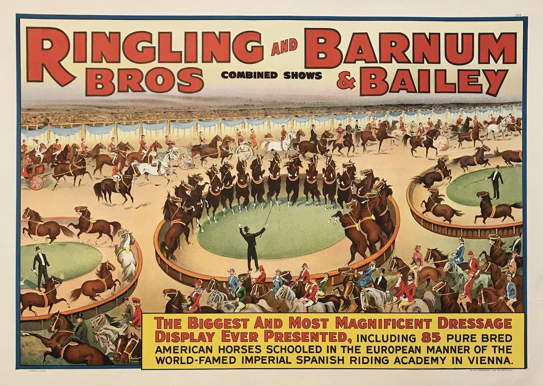 RINGLING BROS. AND BARNUM & BAILEY CIRCUS POSTER (1 of 1)